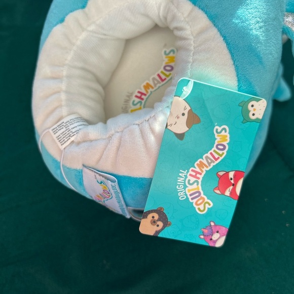 Squishmallows Unisex Plush Slippers - Tatiana The Dragon 11-12 - Picture 3 of 13
